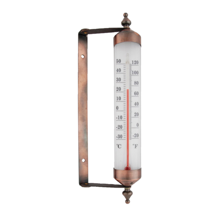 ESSCHERT DESIGN Wall Thermometer On Frame