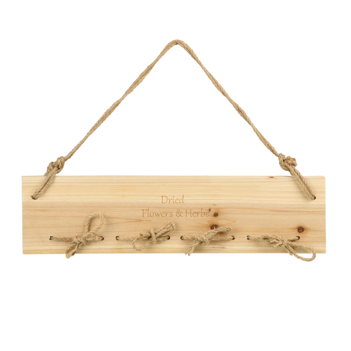 ESSCHERT DESIGN Wooden Herb & Flower Drying Rack