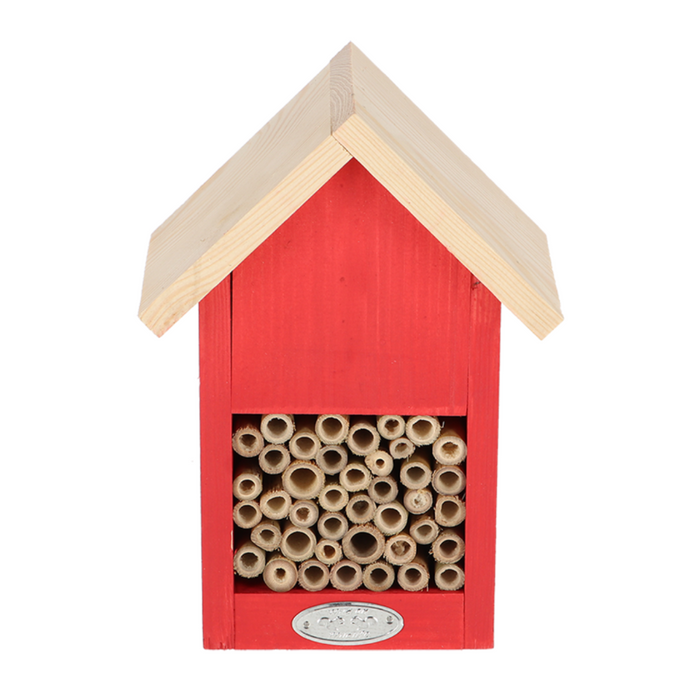 ESSCHERT DESIGN 'Nature Shades' Bee House - Red