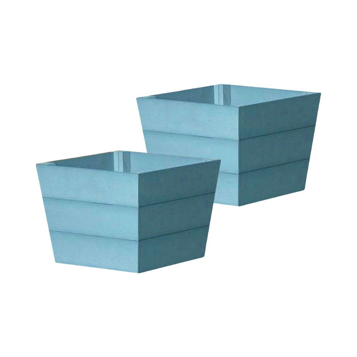 WINAWOOD Planter Pot Set of 2 - Small - Powder Blue