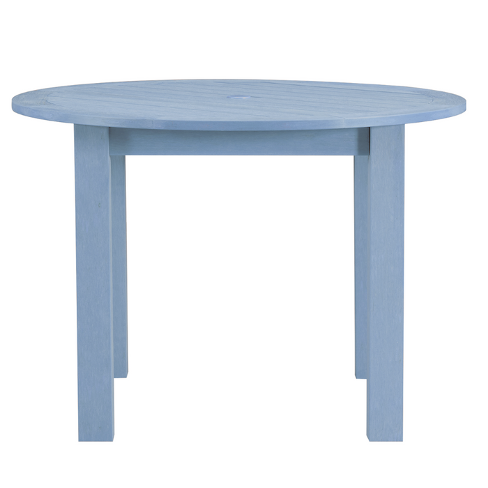 WINAWOOD Round Dining Table - 1100mm - Powder Blue