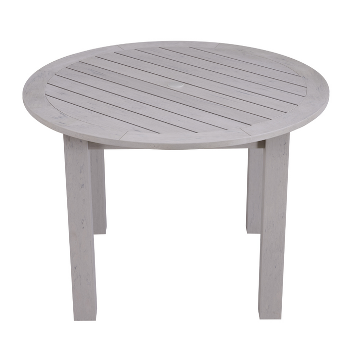 WINAWOOD Round Dining Table - 1100mm - Stone Grey