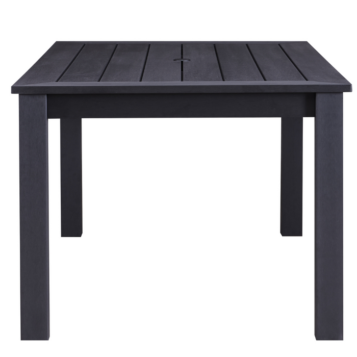 WINAWOOD Square Dining Table - 983mm - Charcoal Grey