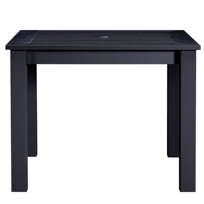 WINAWOOD Square Dining Table - 983mm - Charcoal Grey