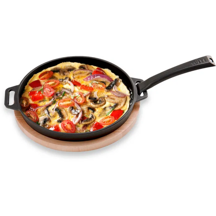 WITT Pizza Cast Iron Round Cooking Pan