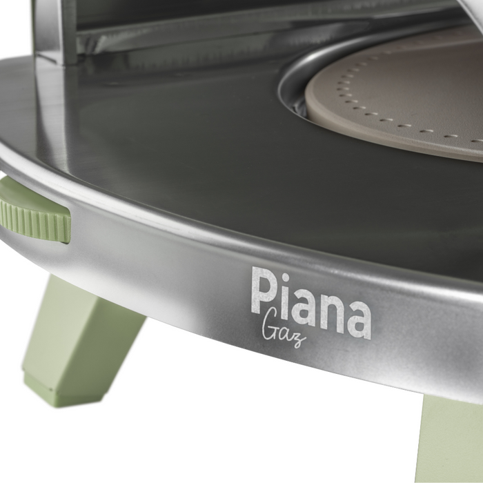 ZiiPa Piana Gas Fired Pizza Oven with Rotating Stone – Eucalyptus