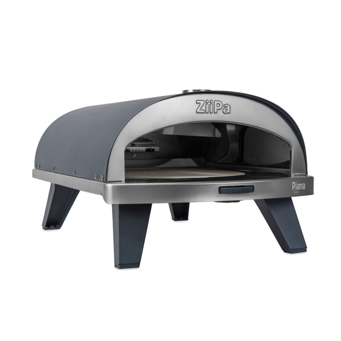 ZiiPa Piana Gas Fired Pizza Oven with Rotating Stone – Slate/Ardoise