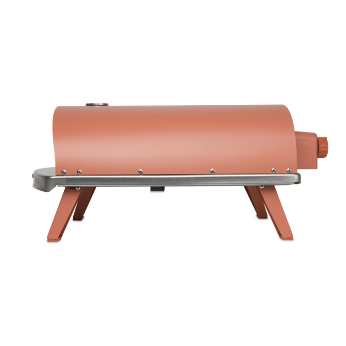 ZiiPa Piana Gas Fired Pizza Oven with Rotating Stone – Terracotta