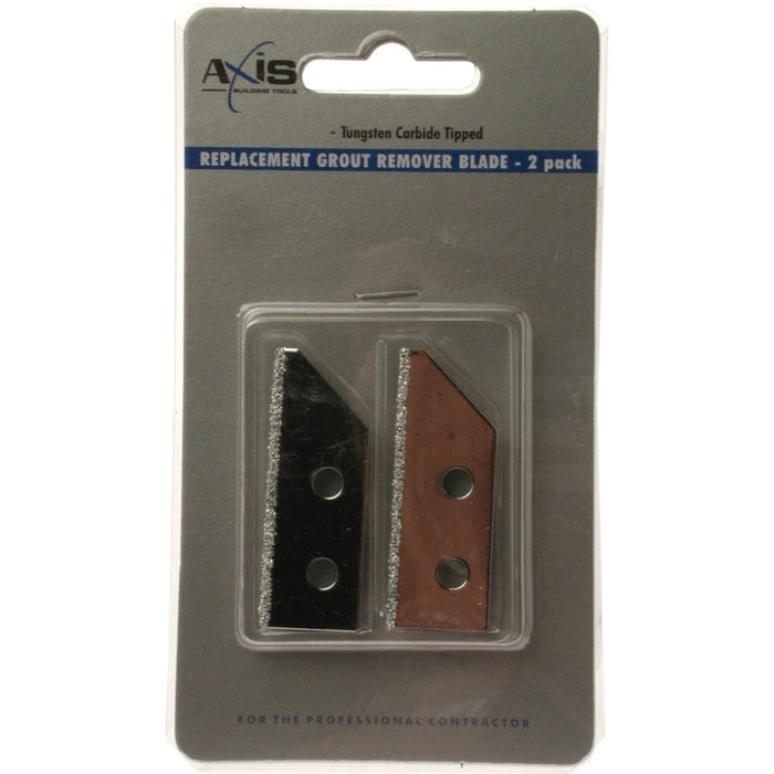 AXIS Professional Replacement Grout Remover Blades - 2 pack