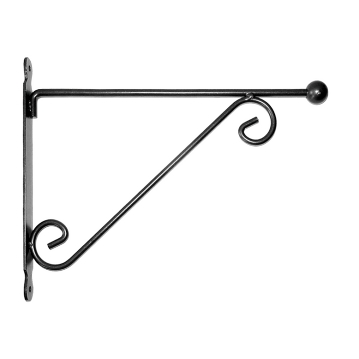 ESSCHERT DESIGN Iron Hanging Basket Wall Hook - Large