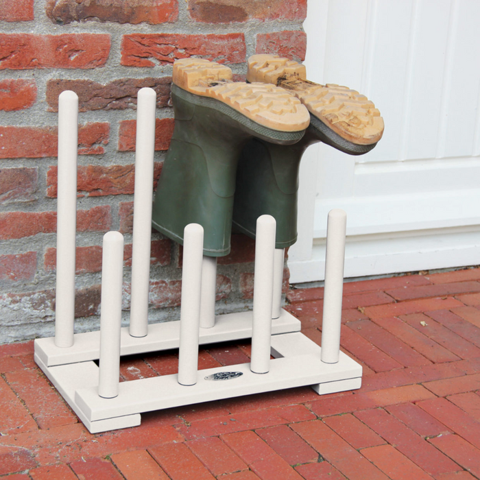ESSCHERT DESIGN Wooden Boot Rack - White — Core Supply Group Pty Ltd