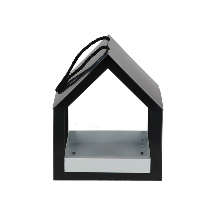 Esschert Design Dispenser Per Alimenti Da Appendere, Nero S - Foto 8