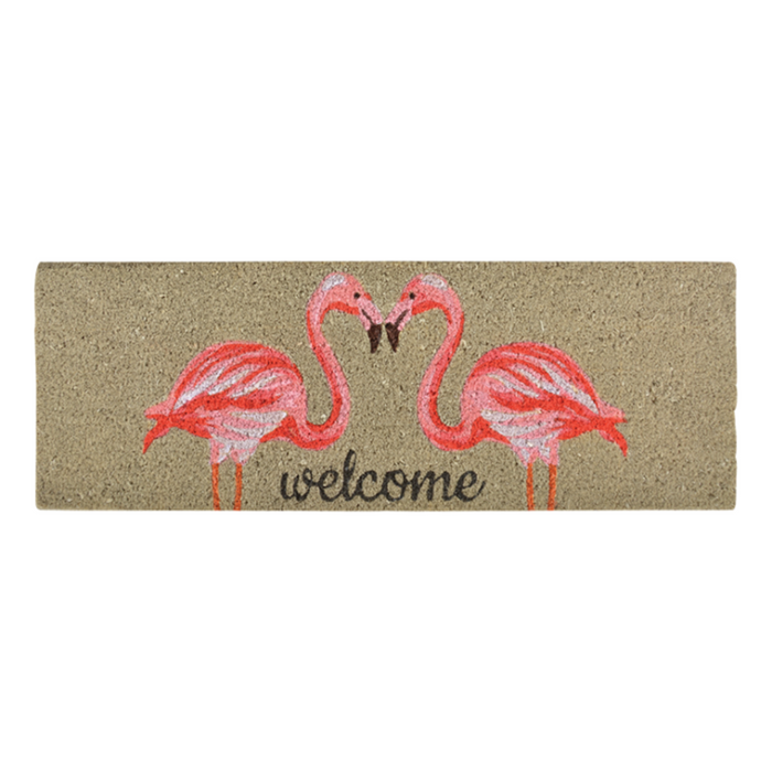 ESSCHERT DESIGN Door Mat - Flamingo