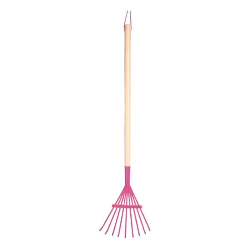 ESSCHERT DESIGN Children's Lawn Rake - Pink — Core Supply Group Pty Ltd