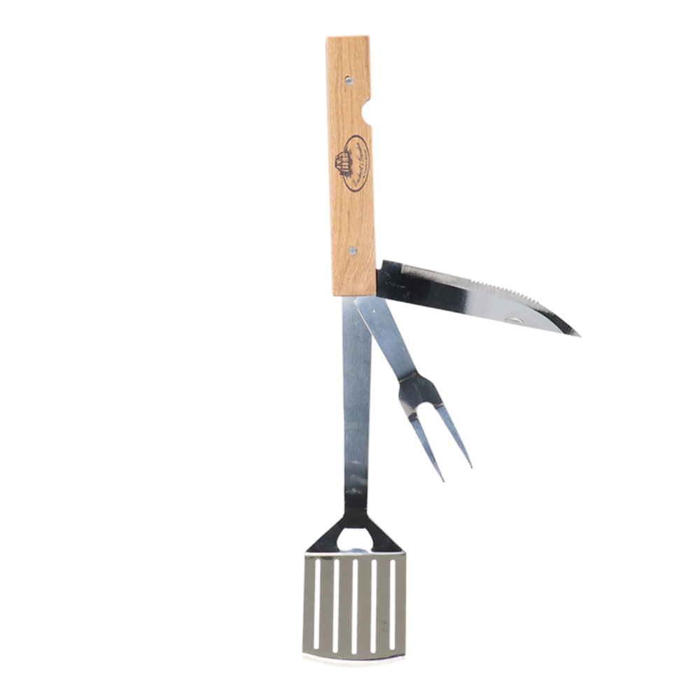 ESSCHERT DESIGN 4-in-1 Foldable Barbecue Tool — Core Supply Group Pty Ltd