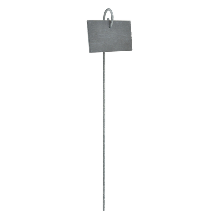 ESSCHERT DESIGN Plant Label Marker on Metal Rod - Single