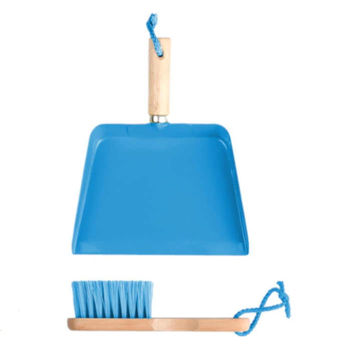 ESSCHERT DESIGN Children's Dustpan & Broom - Blue