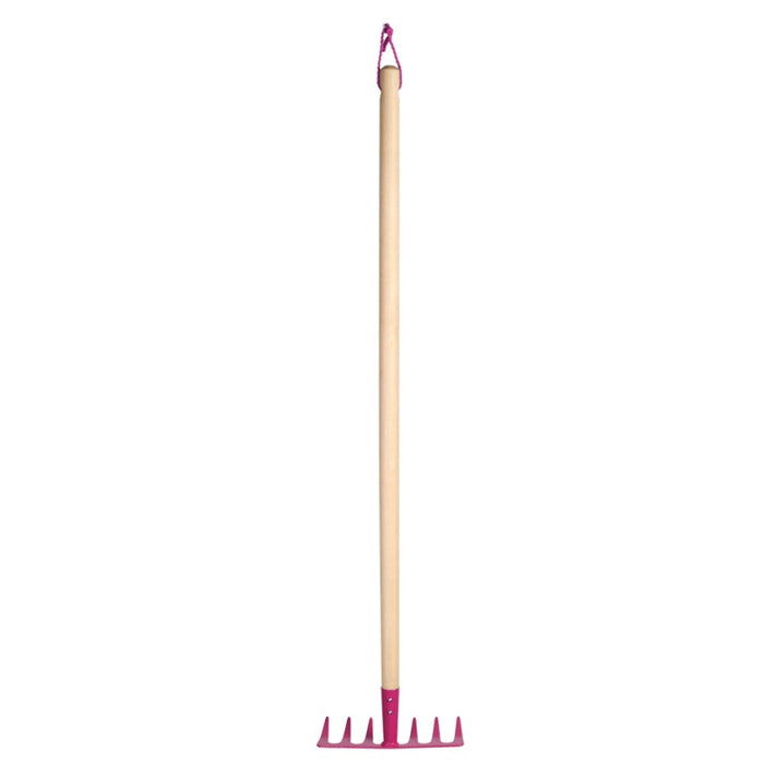 ESSCHERT DESIGN Children's Rake - Pink — Core Supply Group Pty Ltd