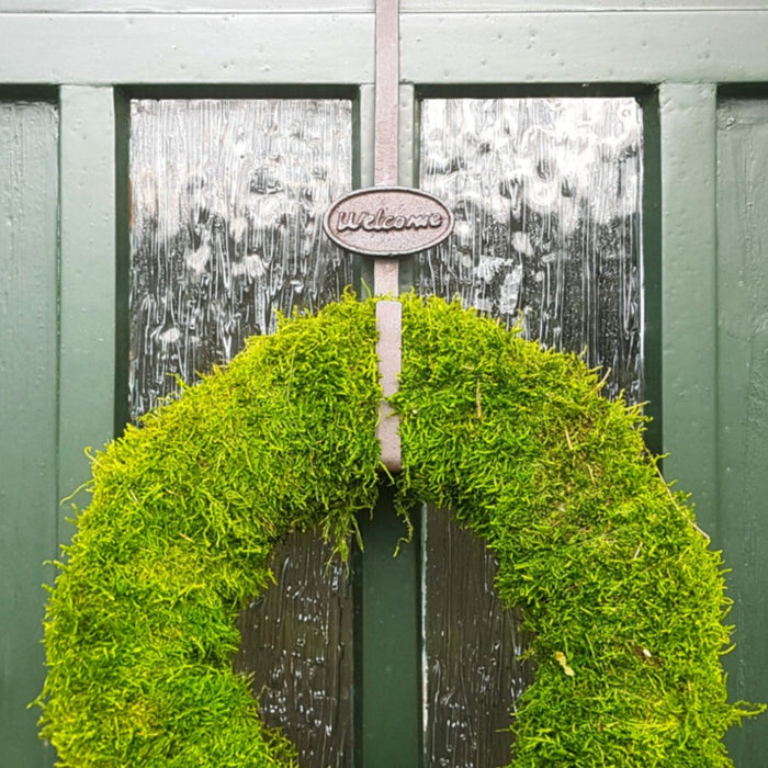 ESSCHERT DESIGN Door Wreath Hanger - Welcome