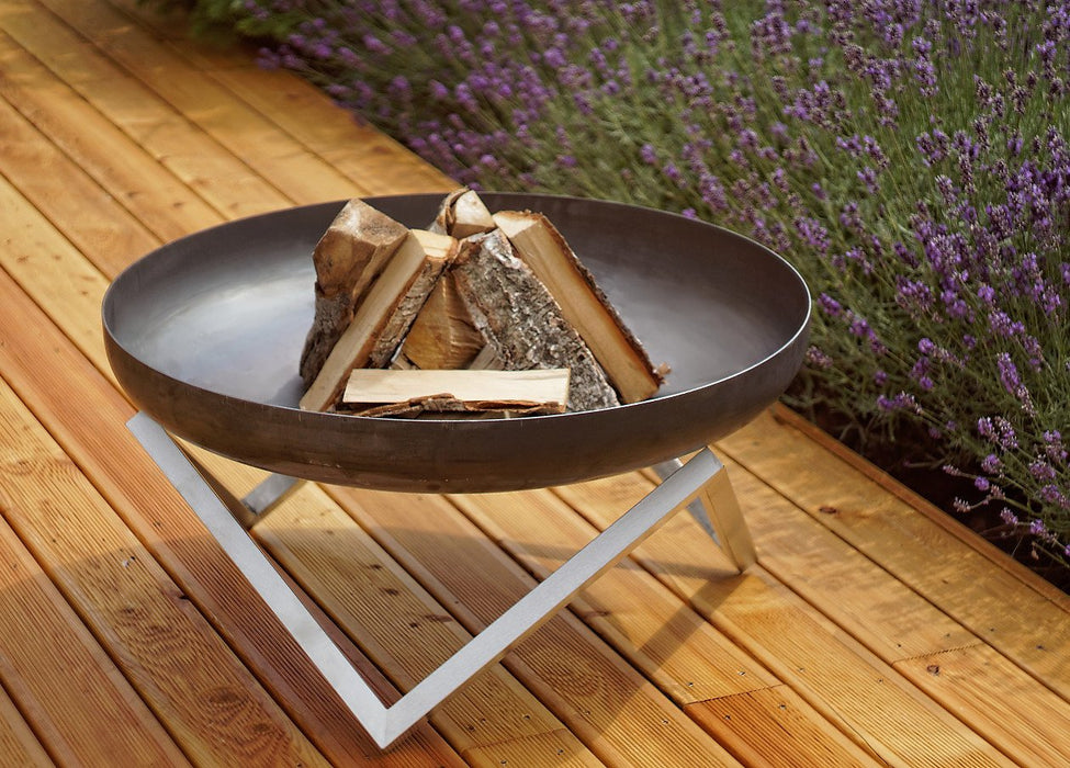 ALFRED RIESS Darvaza Steel Fire Pit - Large