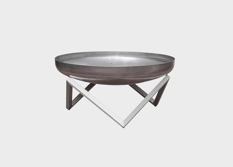 ALFRED RIESS Darvaza Stainless Steel Fire Pit - Large